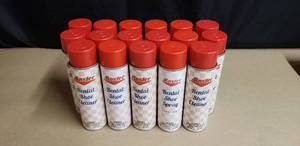 lot 30 image: Lot of 17 Cans of Master Rental Shoe Cleaner