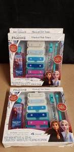 lot 179 image: NEW Lot of 3 NEW Disney Frozen II Musical Tub Tunes 4 Piece Set
