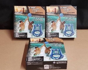 lot 180 image: Lot of 3 NEW Hydro Springs Hoops Floating Basketball Game Sets