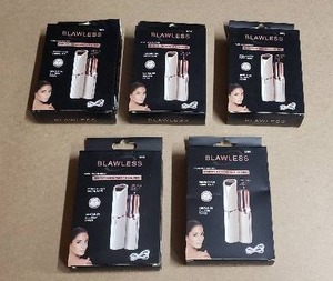 lot 46 image: Lot of 5 Blawless Facial Hair Removers