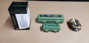 lot 161 image: NEW Lot of 3 Flashlights plus Utility Light