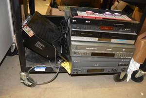 lot 115 image: DVD and VHS Players