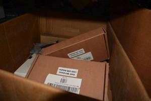 lot 120 image: Dell Wireless USB Adapters and Box of Lind Power Adapters