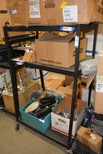 lot 129 image: AV Cart CONTENTS NOT INCLUDED (PICKUP WED BETWEEN 3P-6P)