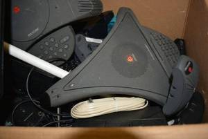 lot 130 image: Misc. Electronic Parts, Speakers and More