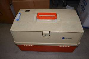 lot 150 image: Vintage Plano Tackle Box