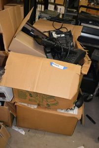 lot 155 image: 2 Boxes of Office Phones