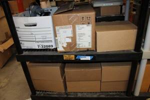 lot 197 image: Microscope, Office Phones in Boxes,