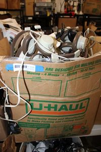 lot 244 image: Box of Headphones
