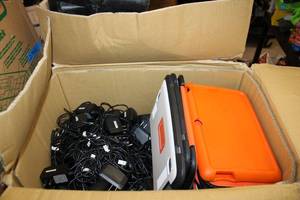 lot 250 image: Wall Warts, Tablet Holders