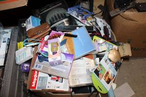 lot 252 image: Misc. Box of Unopened Accessories and some Healthcare items