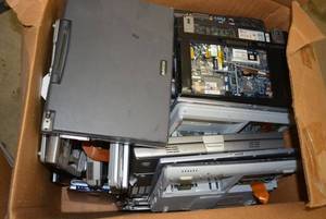 lot 50 image: Laptops Box - many used for parts