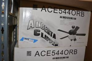 lot 55 image: Ceiling Fan Alberta Clipper  44 ACE544ORB