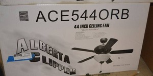 lot 56 image: Ceiling Fan Alberta Clipper  44 ACE544ORB