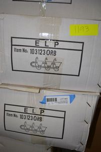 lot 65 image: 2 Light Fixtures Vanity #103123ORB