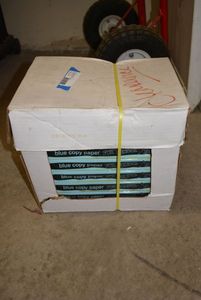 lot 22 image: Blue Copy Paper - 1 Box