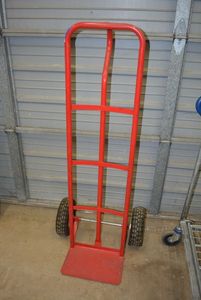 lot 19 image: Red Hand Truck Dolly