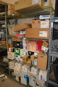 lot 30 image: Industrial Wire Shelving Unit CONTENTS NOT INCLUDED (PICKUP WED BETWEEN 3P-6P)