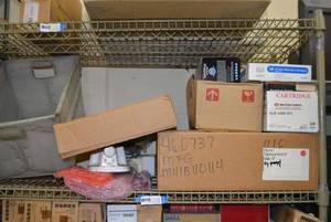 lot 32 image: Dimatix Materials Cartridges, Toner Cartridges, Fed-X Shipping Envelopes