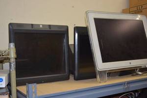lot 38 image: Apple Monitor and NCR Monitors