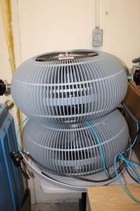 lot 10 image: Two Atomist Misting Fans