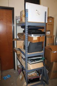 lot 211 image: Industrial Shelving Unit CONTENTS NOT INCLUDED (PICKUP WED BETWEEN 3P-6P)