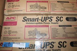 lot 390 image: 6 APC Smart-UPS SC Uninterruptible Power Supply 120V Models