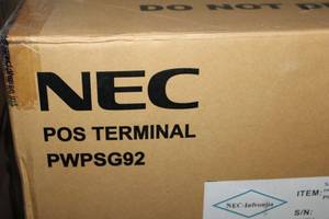 lot 399 image: 3 NEC POS Terminals PWPSG92 Still in Boxes