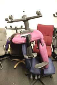 lot 441 image: Set of 5 Office Chairs