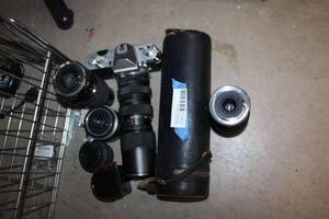 lot 614 image: Camera and Camera Lenses