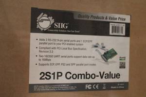 lot 448 image: Box of 2S1P Combo-Value Serial Ports