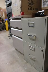 lot 450 image: Two File Cabinets