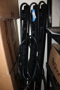 lot 452 image: 3 APC Power Strips