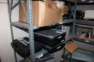 lot 485 image: Xerox Toner Cartridges, Printer, Remote Control for Slide Projector