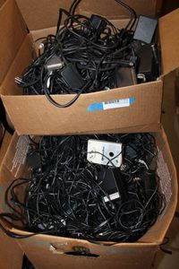 lot 268 image: Cables and Wall Warts
