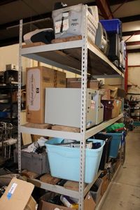 lot 281 image: Industrial Shelving Unit CONTENTS NOT INCLUDED (PICKUP WED BETWEEN 3P-6P)