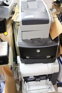 lot 360 image: HP and Dell Printers