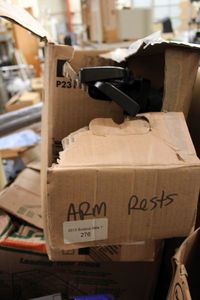 lot 367 image: Arm Rests and Box of Keyboards