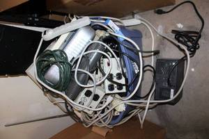 lot 377 image: Power Cords and Surge Protectors