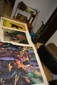 lot 540 image: Canvas Prints by Nenad Mirkovich, Suzanne Cerny, Jerry Brooks Jr.