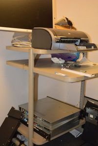 lot 572 image: Gentner Table CONTENTS NOT INCLUDED