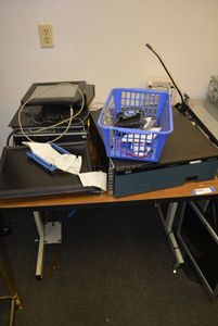 lot 585 image: Cisco 3900 Series, Monitors and Misc.