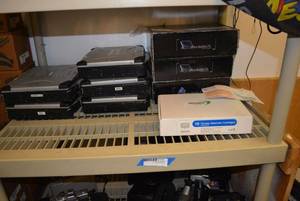 lot 597 image: Panasonic Toughbook PC, Dimatix Cartridges