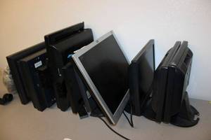 lot 439 image: Monitors and POS Touch Screens