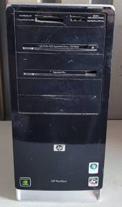 lot 20 image: HP PAVILLION a6000n AS SHOWN. NO POWER CORD.