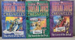 lot 26 image: THE YOUNG INDIANA JONES CHRONICLES BOOKS AS SHOWN.