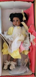 lot 30 image: TREASURY COLLECTION PORCELAIN DOLL IN BOX AS SHOWN.