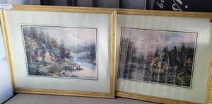 lot 52 image: (2) NICKY BOEHME FRAMED PRINTS AS SHOWN. SOLD 2 X THE MONEY APPROX. 21.75 W x 18 H EACH.