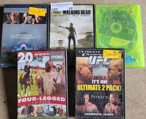 lot 77 image: ASSORTED DVD MOVIES AS SHOWN.