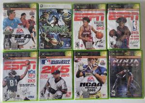 lot 107 image: XBOX  XBOX 360 GAMES AS SHOWN. SOLD 8 X THE MONEY